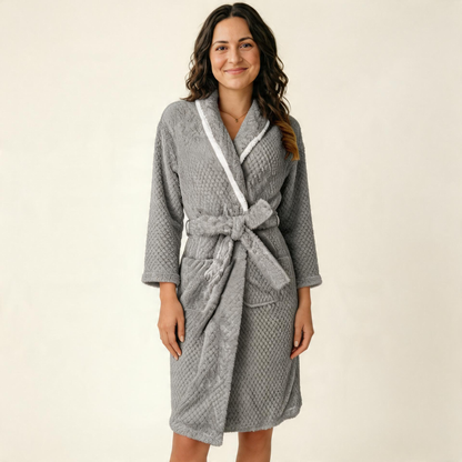 Soft Fleece Bathrobe