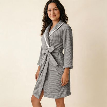 Soft Fleece Bathrobe