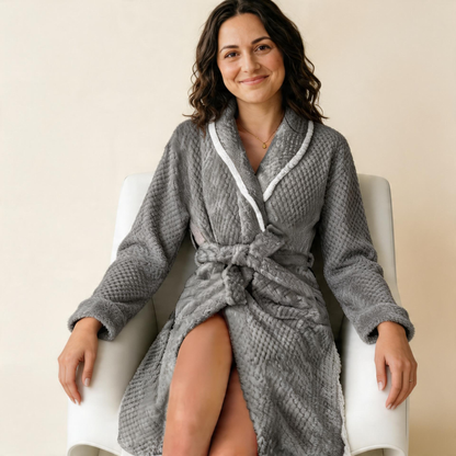 Soft Fleece Bathrobe