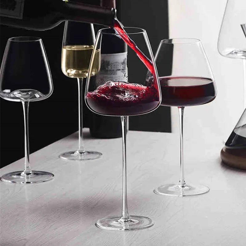 Chic Artisan Wine and Champagne Glass Collection