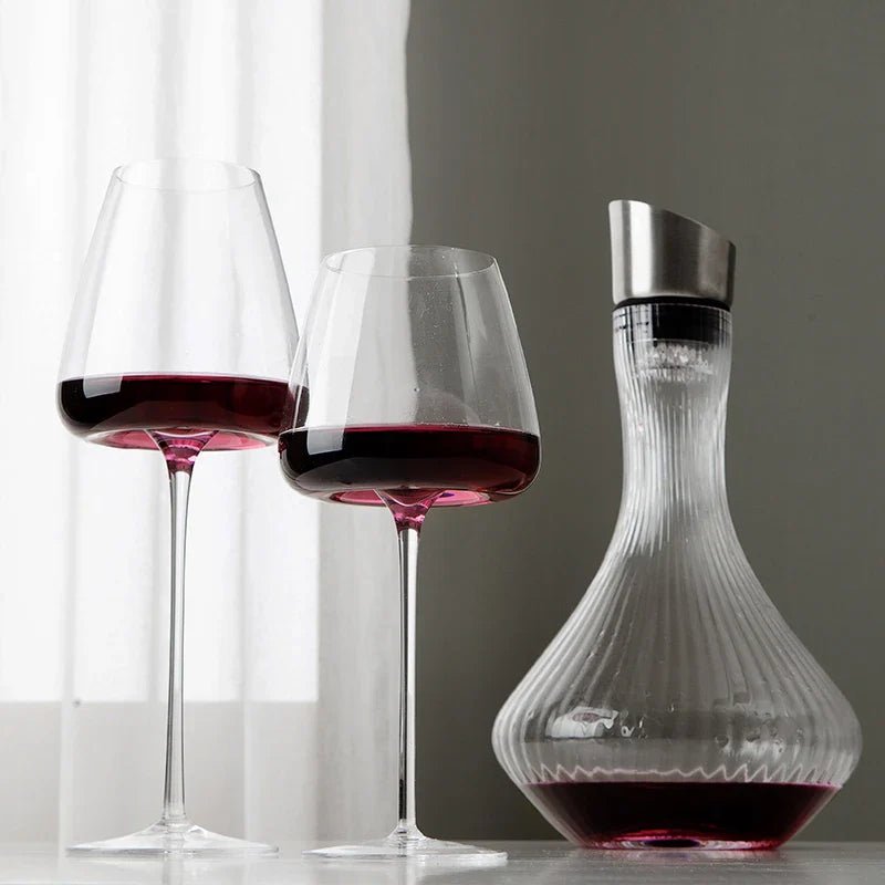 Chic Artisan Wine and Champagne Glass Collection
