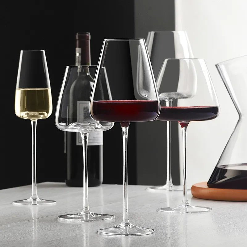 Chic Artisan Wine and Champagne Glass Collection
