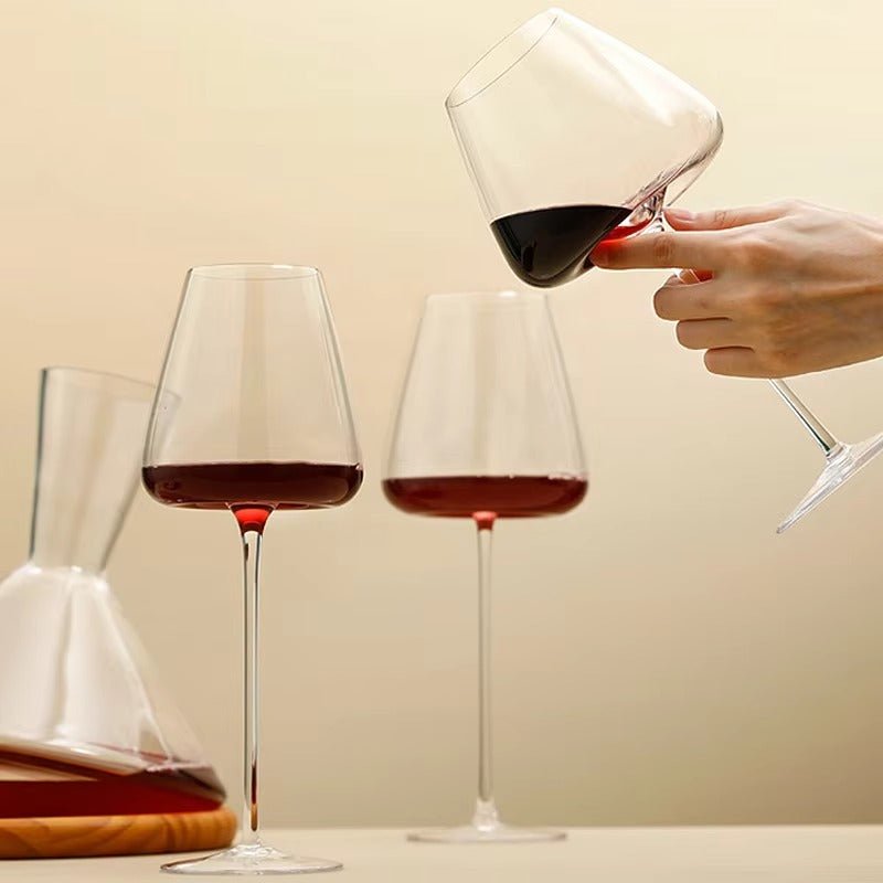 Chic Artisan Wine and Champagne Glass Collection