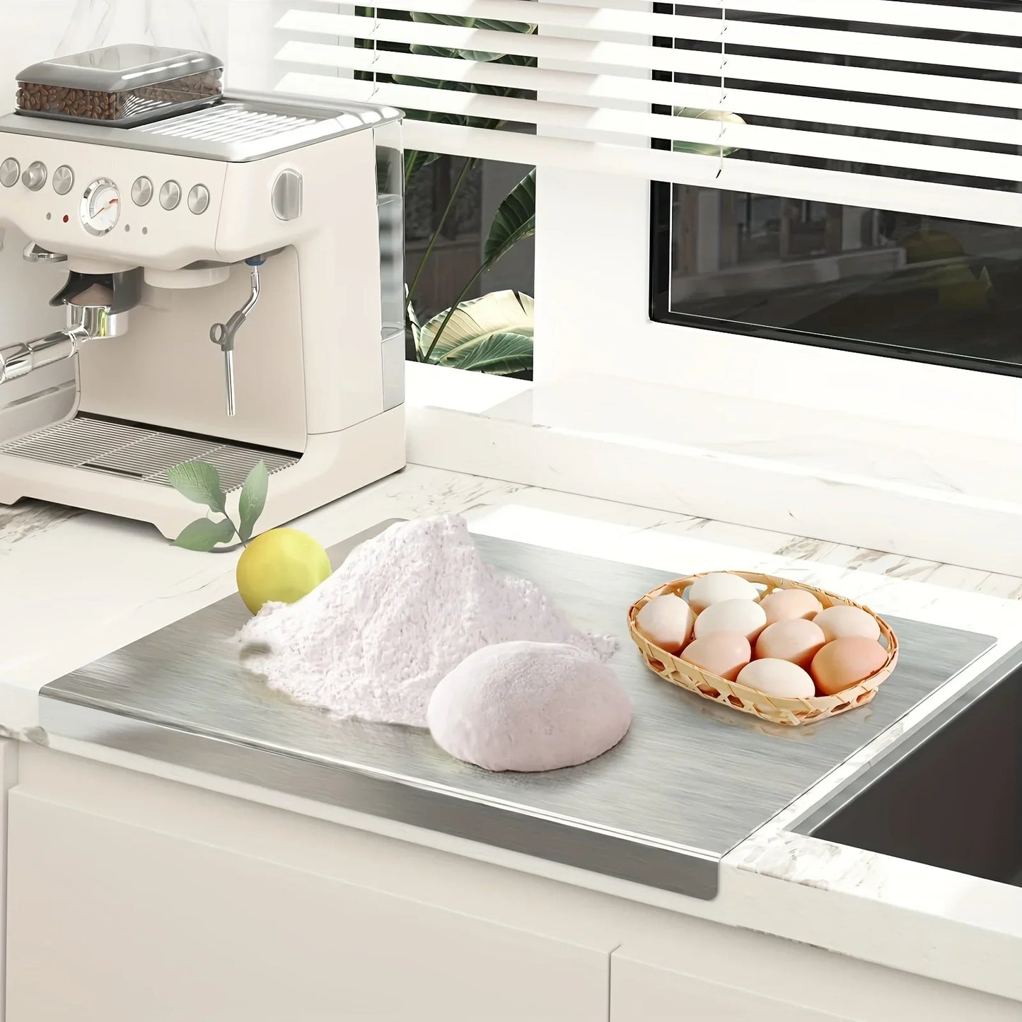 Premium Stainless Steel Food Preparation Board