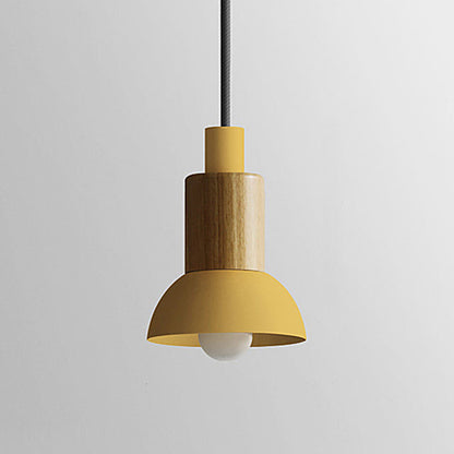 Sleek Wooden Cone Pendant Light for Stylish Interiors