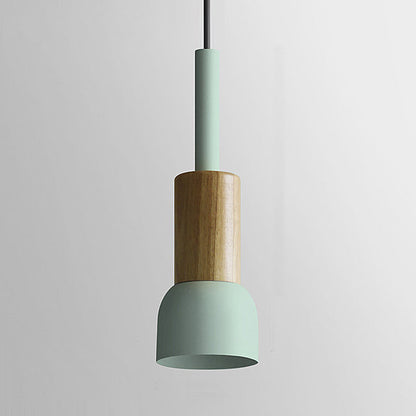 Sleek Wooden Cone Pendant Light for Stylish Interiors