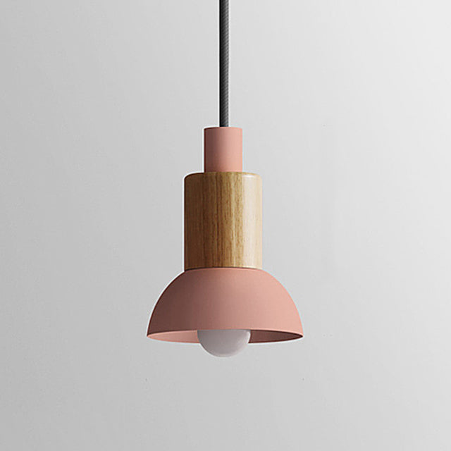Sleek Wooden Cone Pendant Light for Stylish Interiors