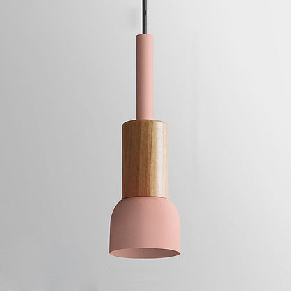 Sleek Wooden Cone Pendant Light for Stylish Interiors