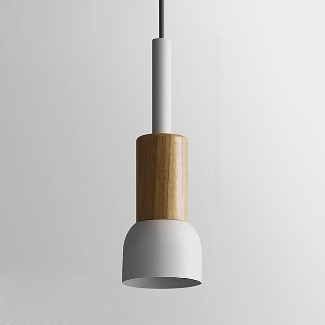 Sleek Wooden Cone Pendant Light for Stylish Interiors