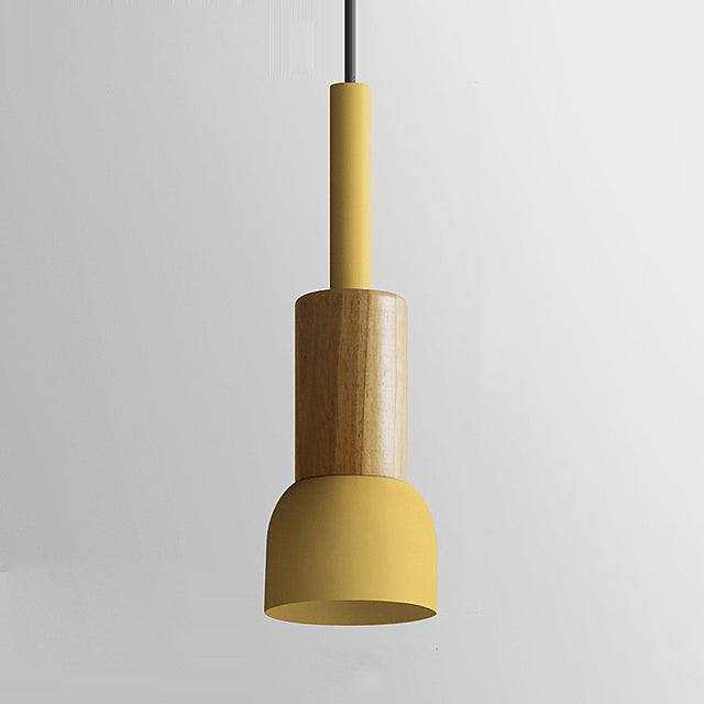 Sleek Wooden Cone Pendant Light for Stylish Interiors
