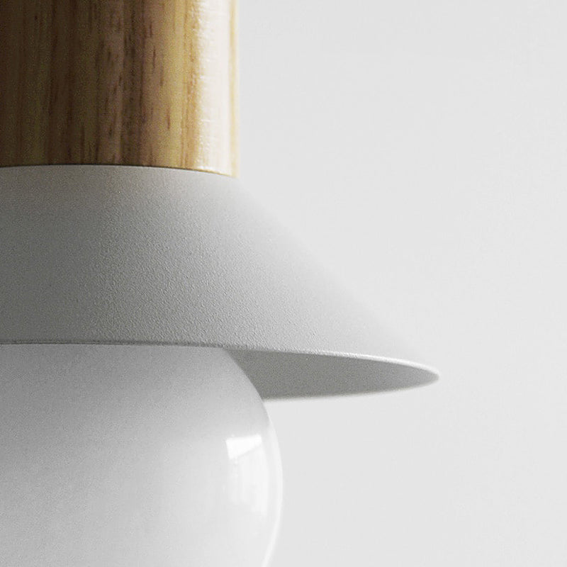Sleek Wooden Cone Pendant Light for Stylish Interiors