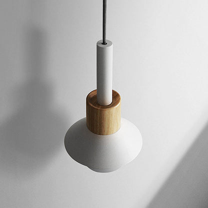 Sleek Wooden Cone Pendant Light for Stylish Interiors