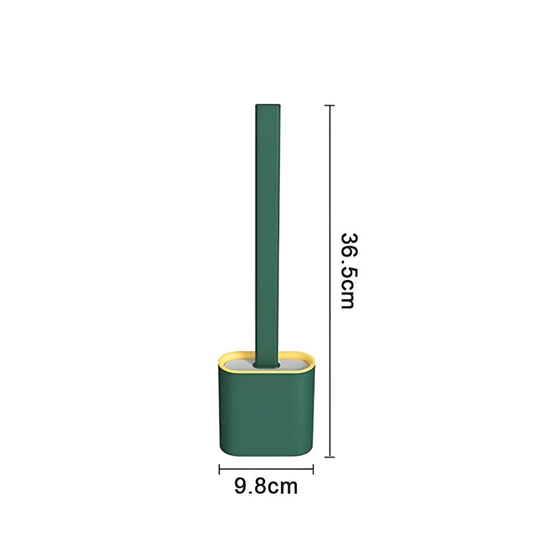 Space-Saving Bathroom Organizer with Efficient Toilet Brush