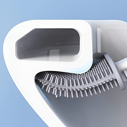 Space-Saving Bathroom Organizer with Efficient Toilet Brush