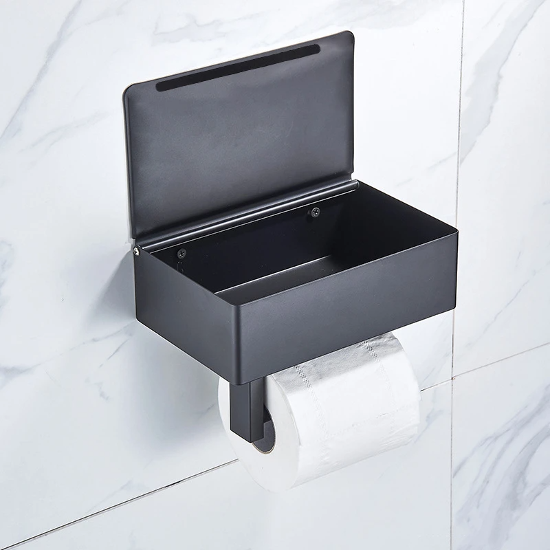 Elegant Standalone Toilet Paper Dispenser | Premium Metal Design