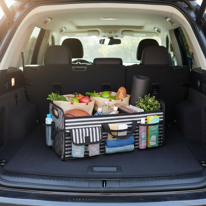 Spacious Waterproof Trunk Organizer – Foldable Car Storage Solution