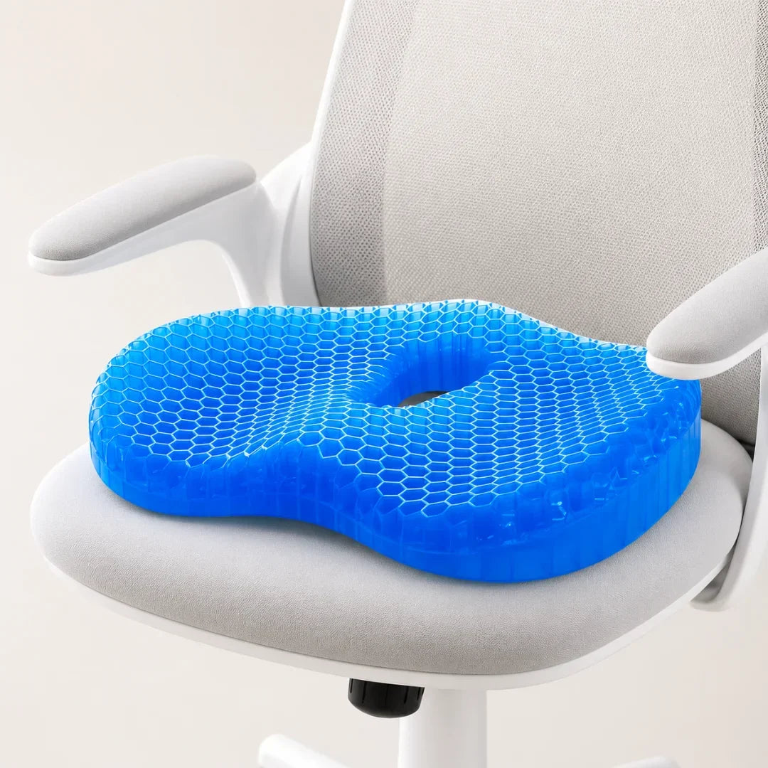 Gel Seat Cushion with U-Shape Design for Cooling Comfort