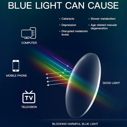Wooden Blue Light Blocking Glasses