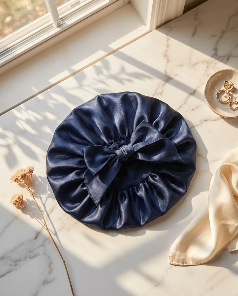 Silk Sleep Bonnet for Comfortable Rest