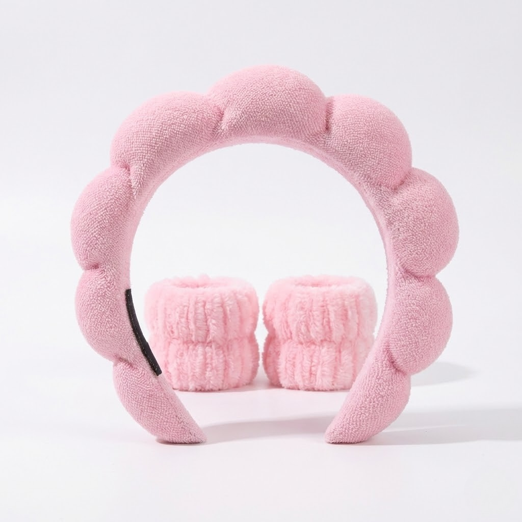 Soft Makeup Headband for Comfortable Application