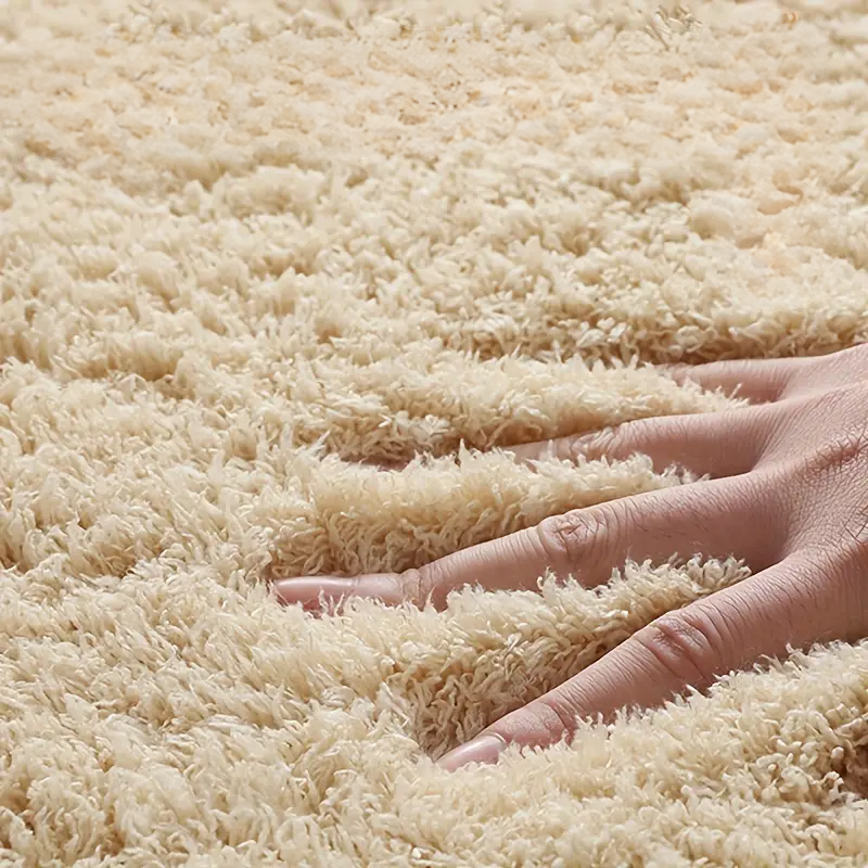 Soft Touch Quick-Dry Bath Rug with Non-Slip Base