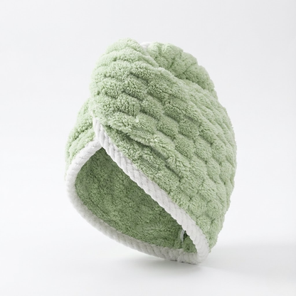 Microfiber Hair Drying Towel Wrap for Quick Absorption