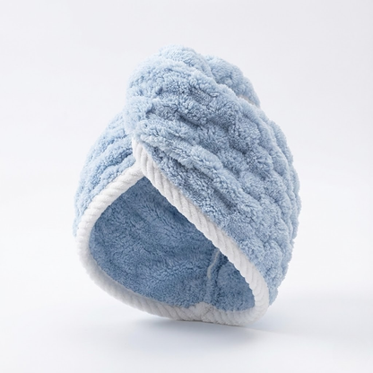 Microfiber Hair Drying Towel Wrap for Quick Absorption