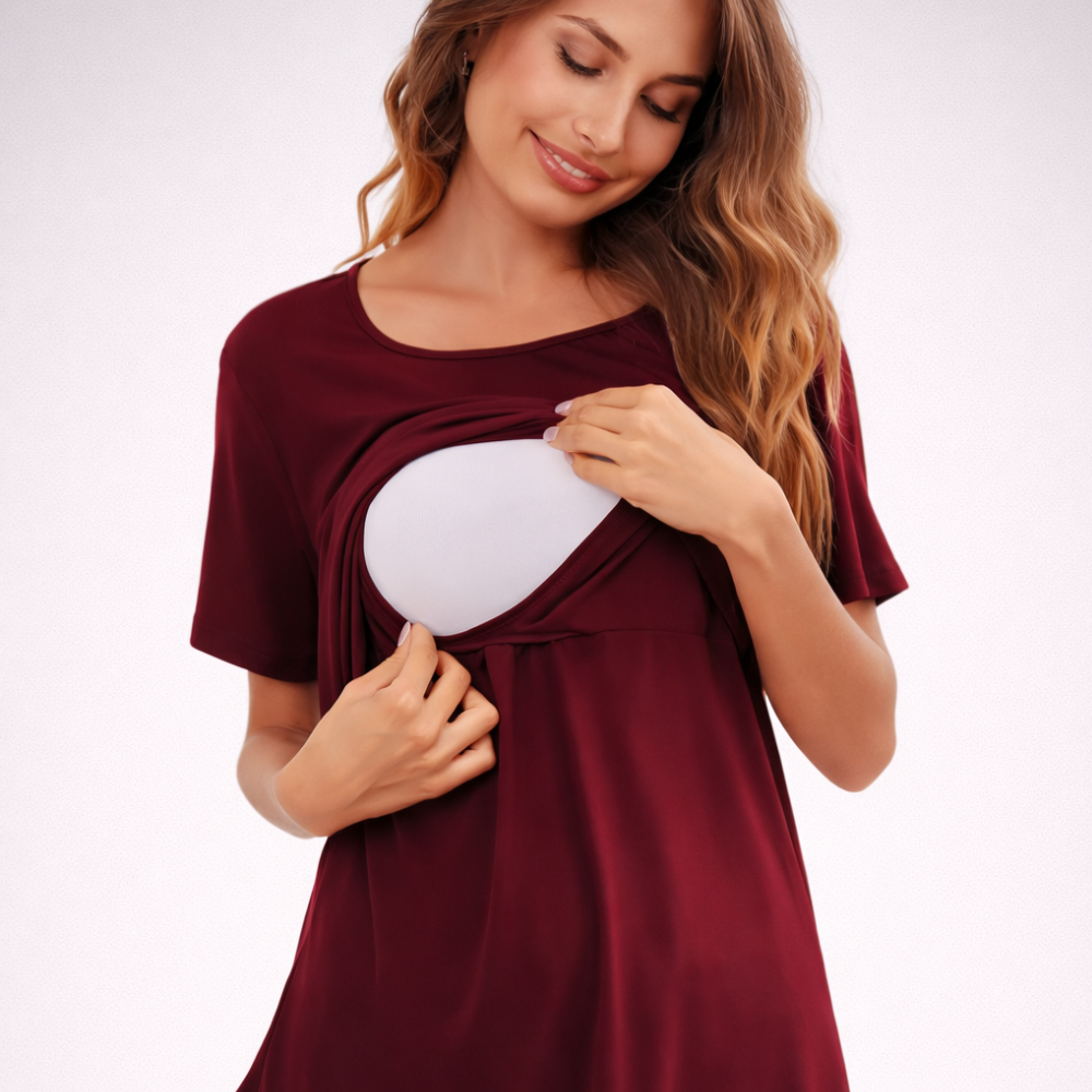 Nursing T-Shirt for Convenient Breastfeeding