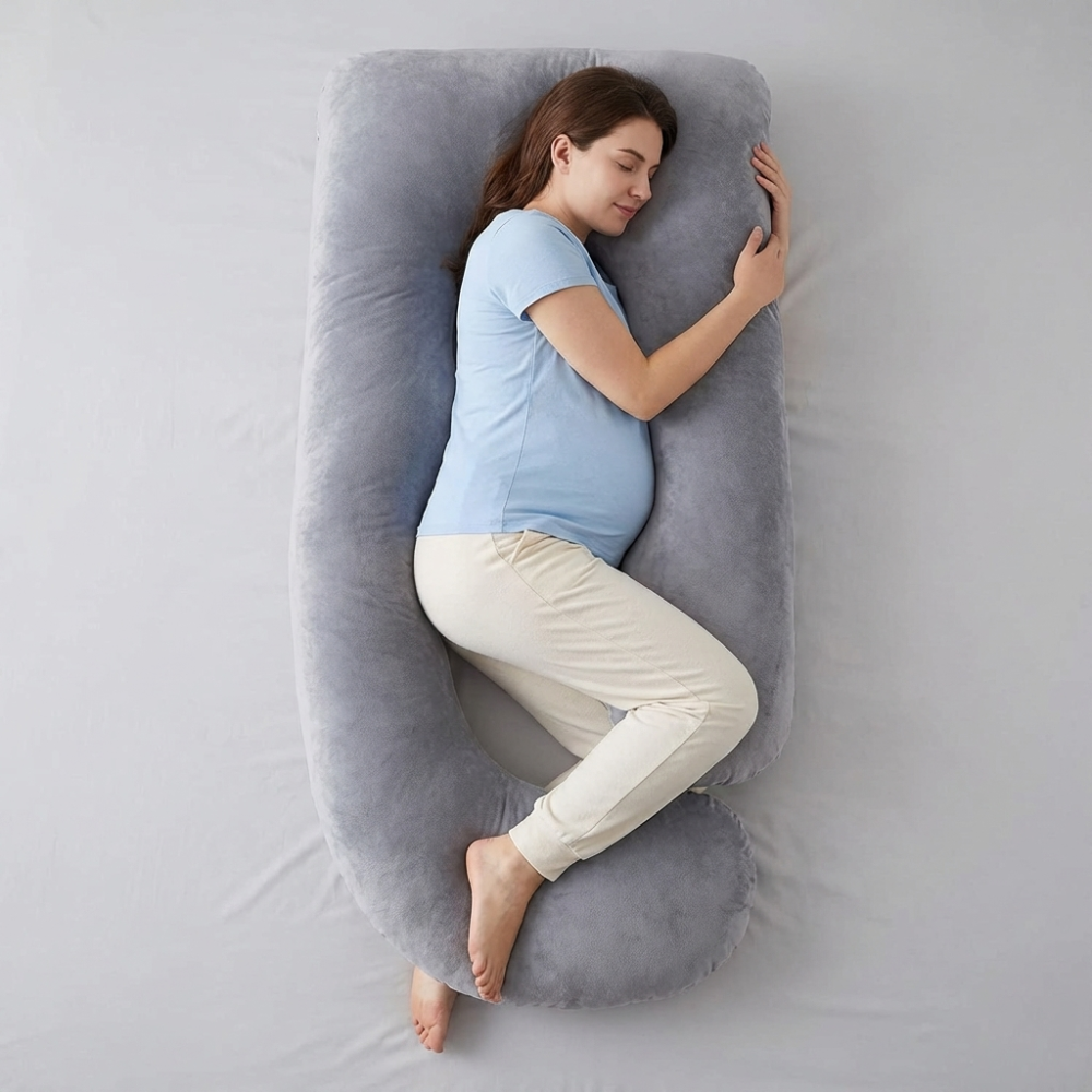 Pregnancy Support Pillow – Cloud Shaped Design