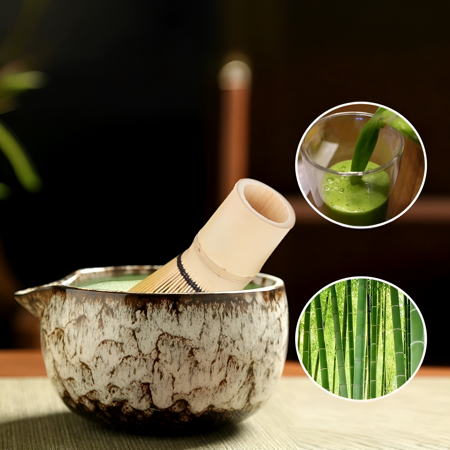 Elegant Matcha Preparation Set - 6 Essential Pieces