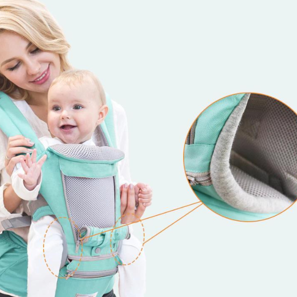 Hip Seat Baby Carrier with Cradle Support