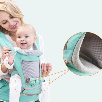 Hip Seat Baby Carrier with Cradle Support