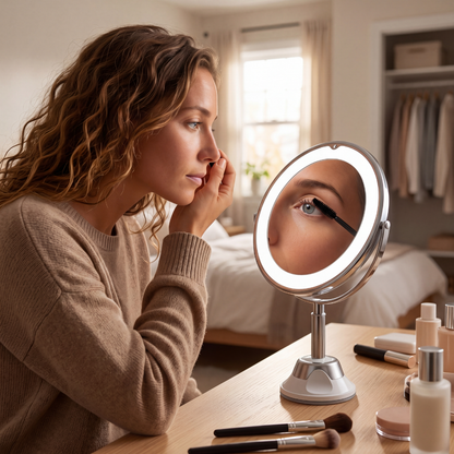 Illuminated Makeup Mirror