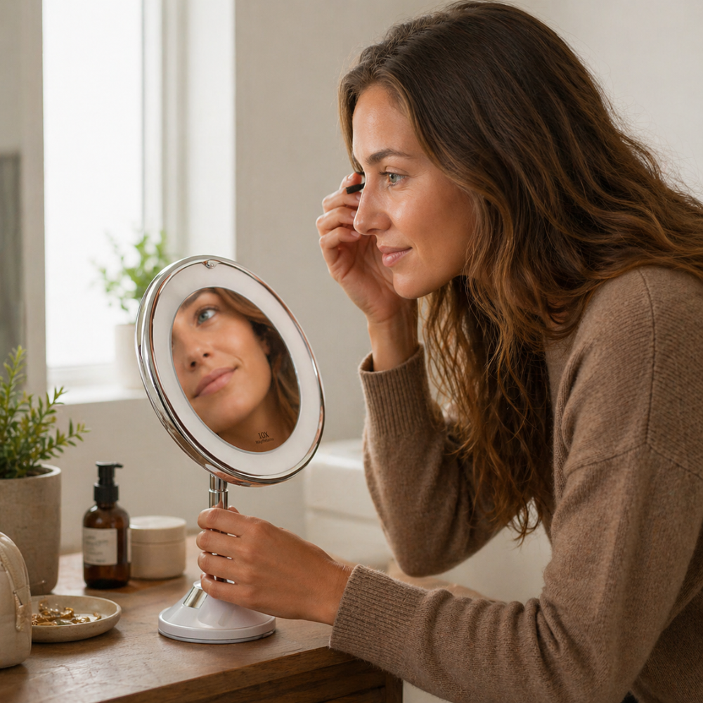 Illuminated Makeup Mirror