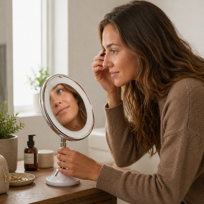 Illuminated Makeup Mirror