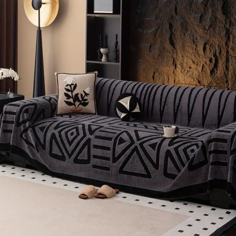 Chic Protection Sofa Cover - Soft Microfiber Fabric