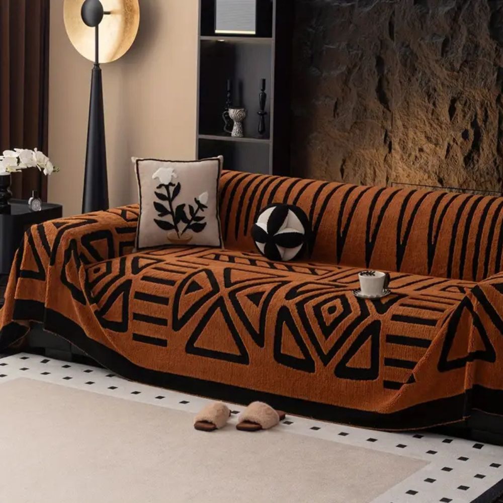 Chic Protection Sofa Cover - Soft Microfiber Fabric