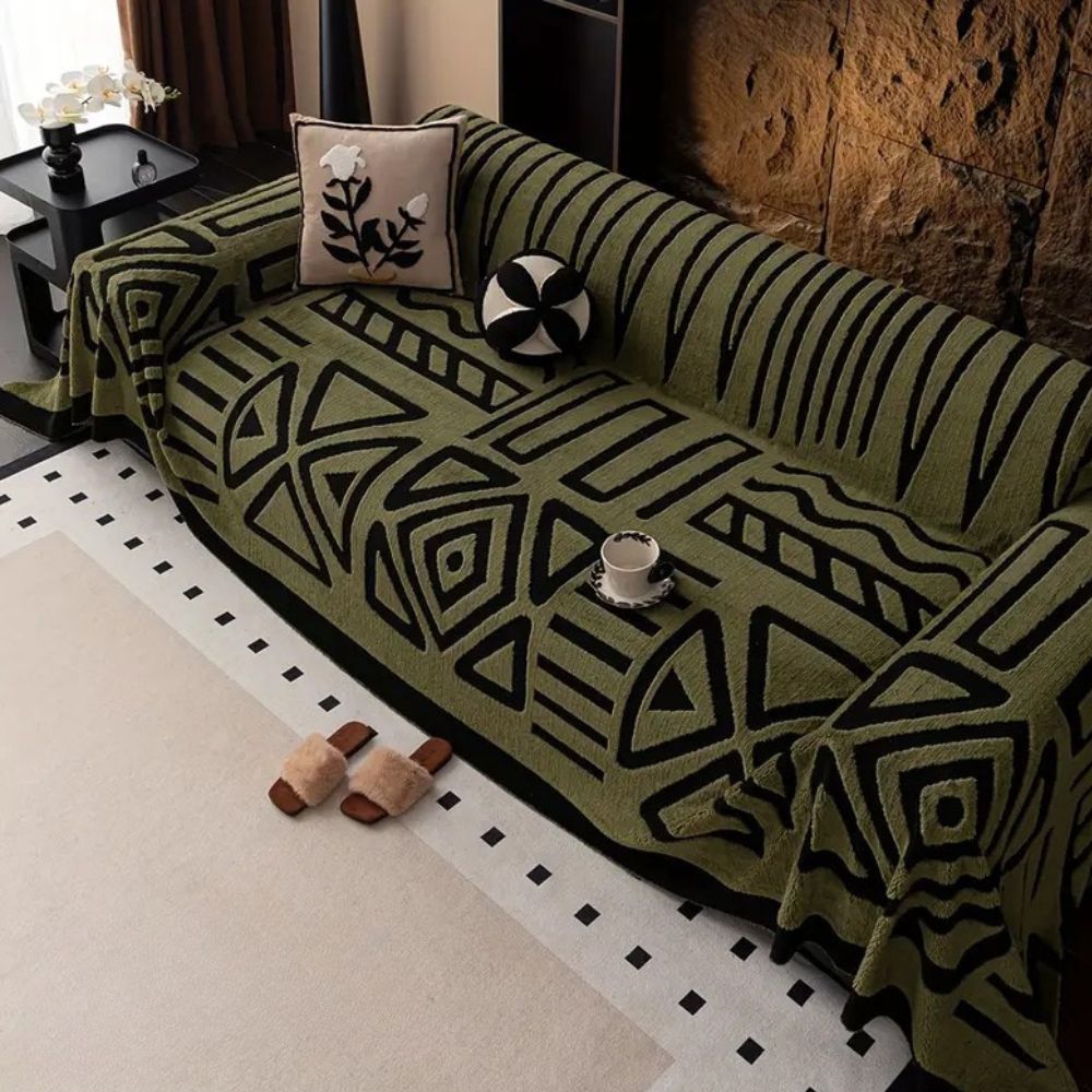 Chic Protection Sofa Cover - Soft Microfiber Fabric