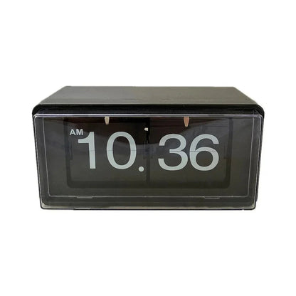 Classic Page Turning Clock with Automatic Time Update