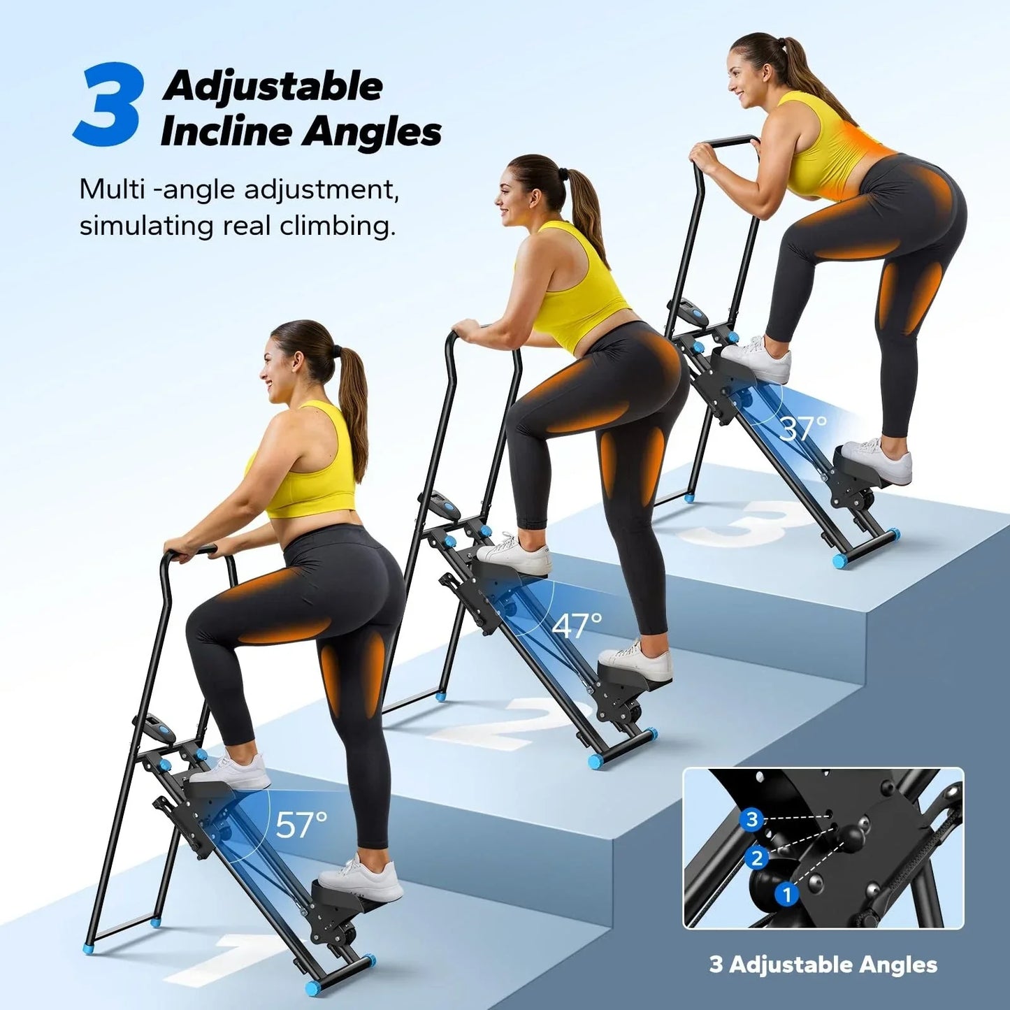 Stepper Machine for Vertical Climbing Workouts