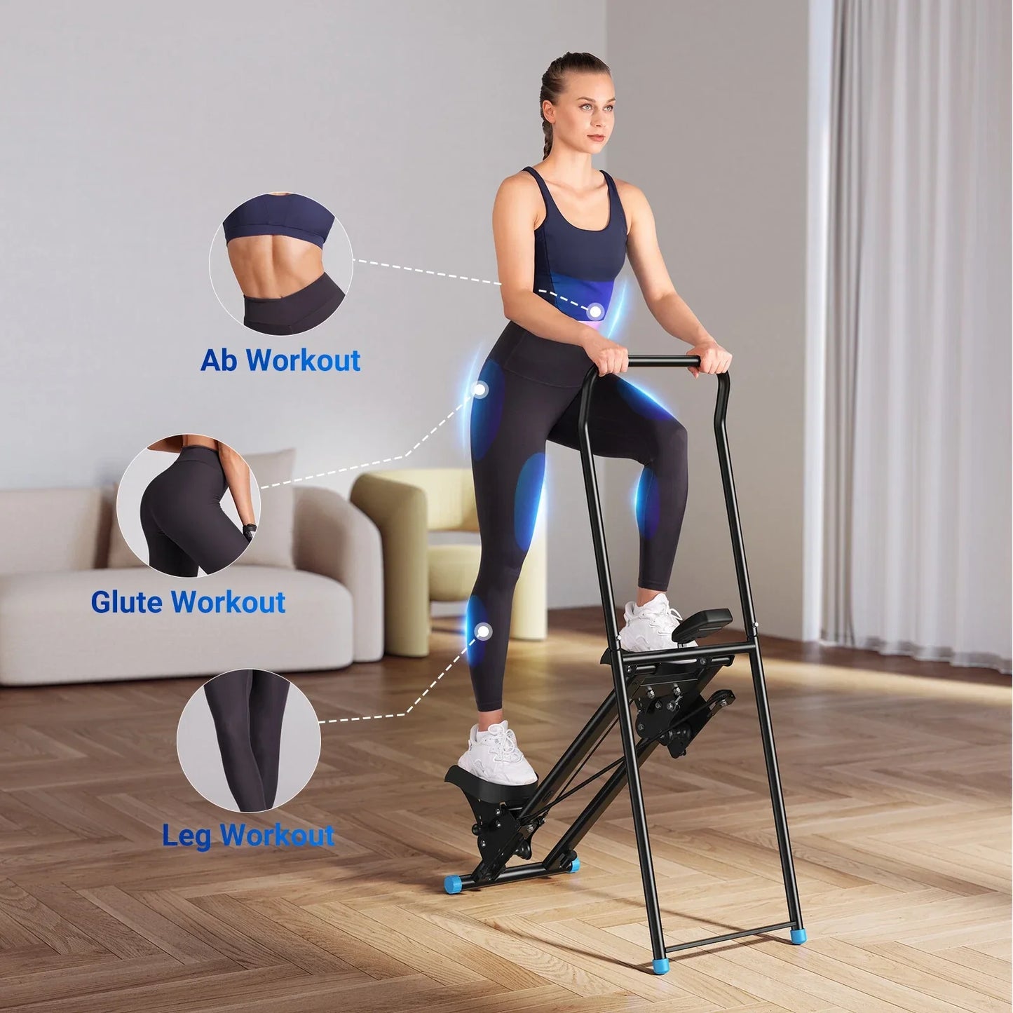 Stepper Machine for Vertical Climbing Workouts