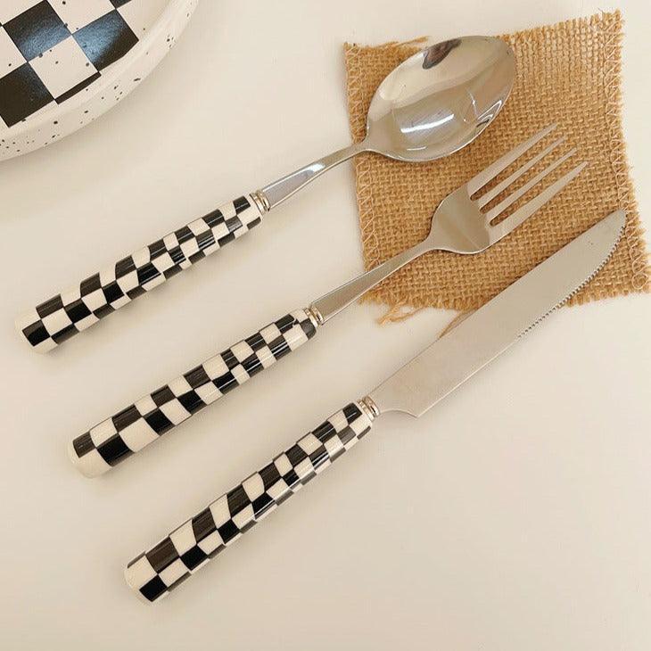 Vibrant Stainless Steel Flatware Set for Every Occasion