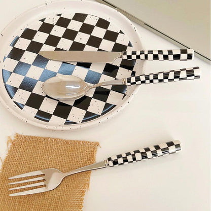 Vibrant Stainless Steel Flatware Set for Every Occasion
