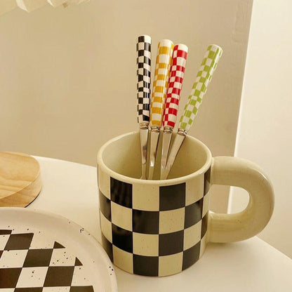 Vibrant Stainless Steel Flatware Set for Every Occasion