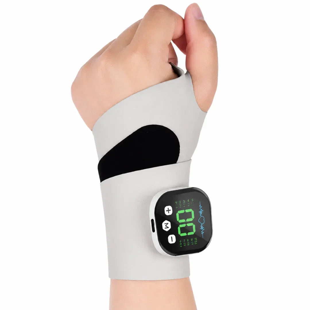 Vibrating Massage Wrist Brace for Support and Comfort