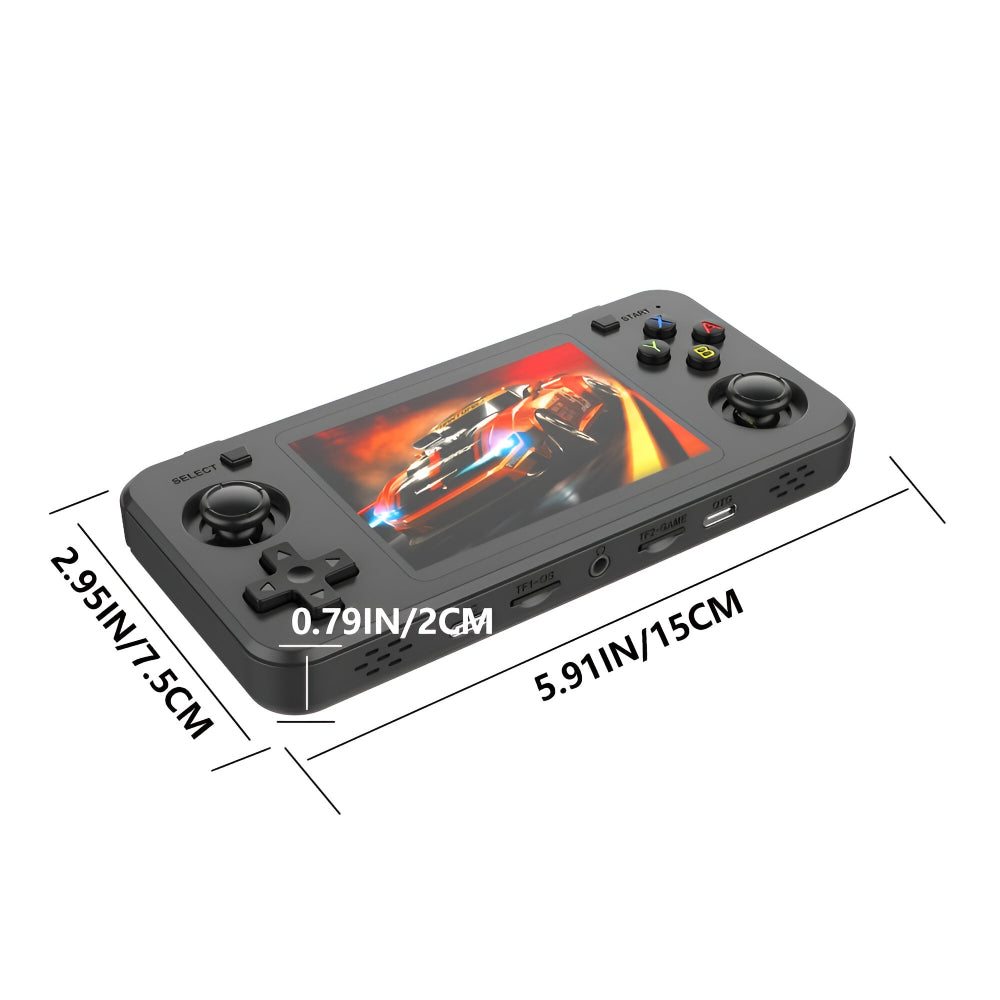 Portable Classic Gaming Console - Handheld Device with Quad-Core Power