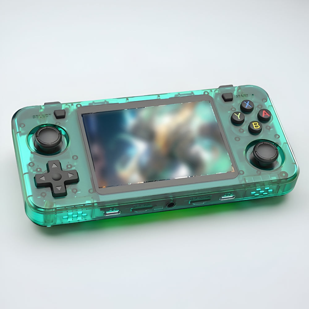 Portable Classic Gaming Console - Handheld Device with Quad-Core Power