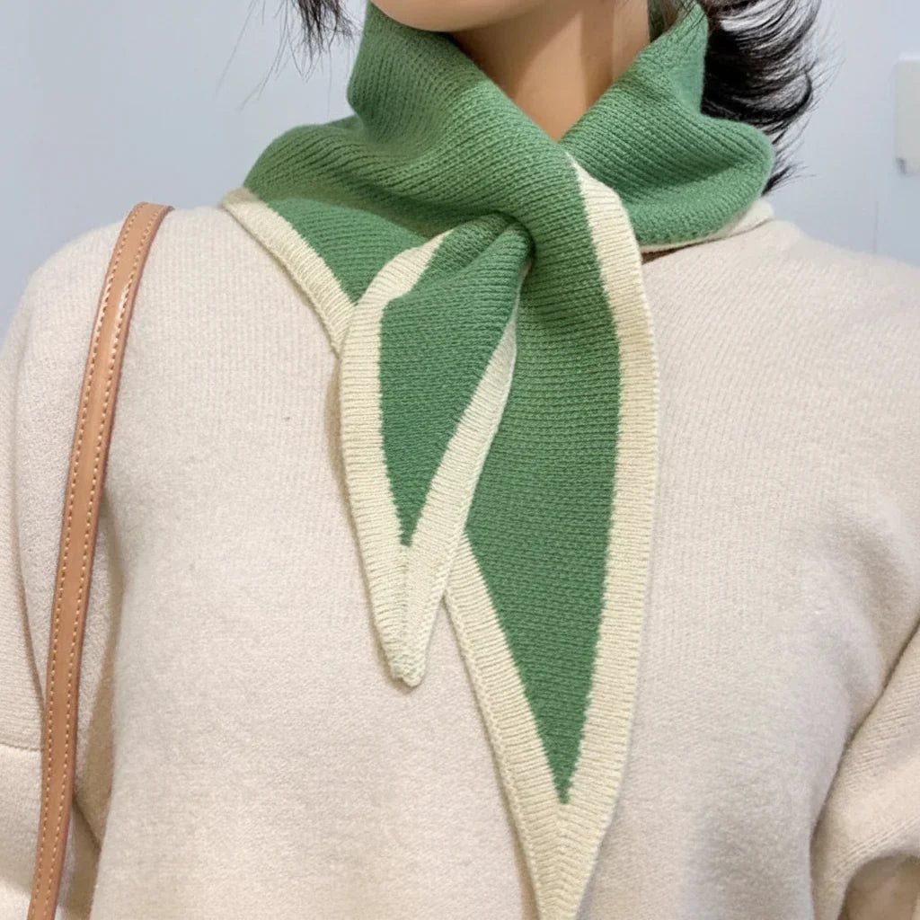 Chic Lightweight Neck Scarf with Stylish Edge Design