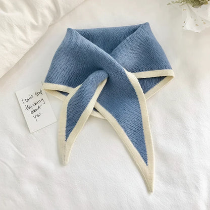 Chic Lightweight Neck Scarf with Stylish Edge Design