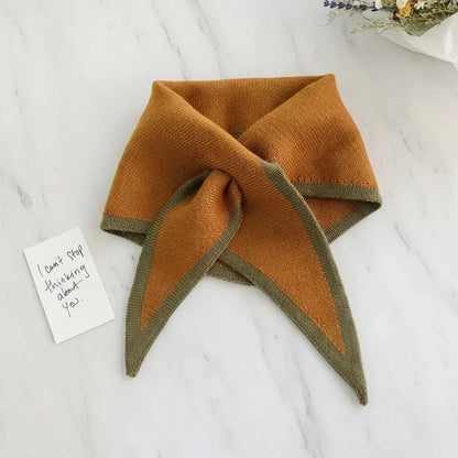 Chic Lightweight Neck Scarf with Stylish Edge Design